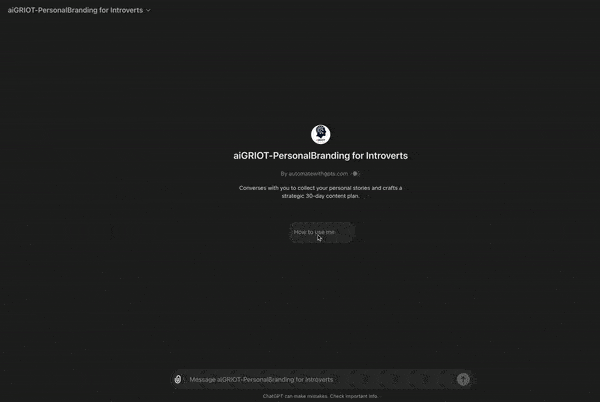 How to use aiGRIOT.gif
